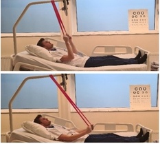 Elastiek laag belast arm oefening 4