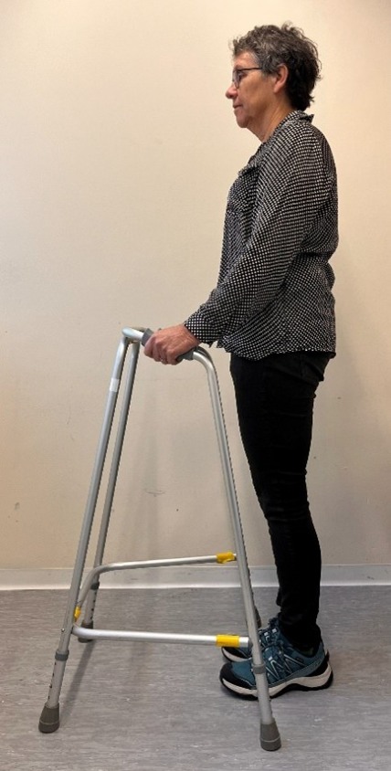 Lopen met een looprek 1