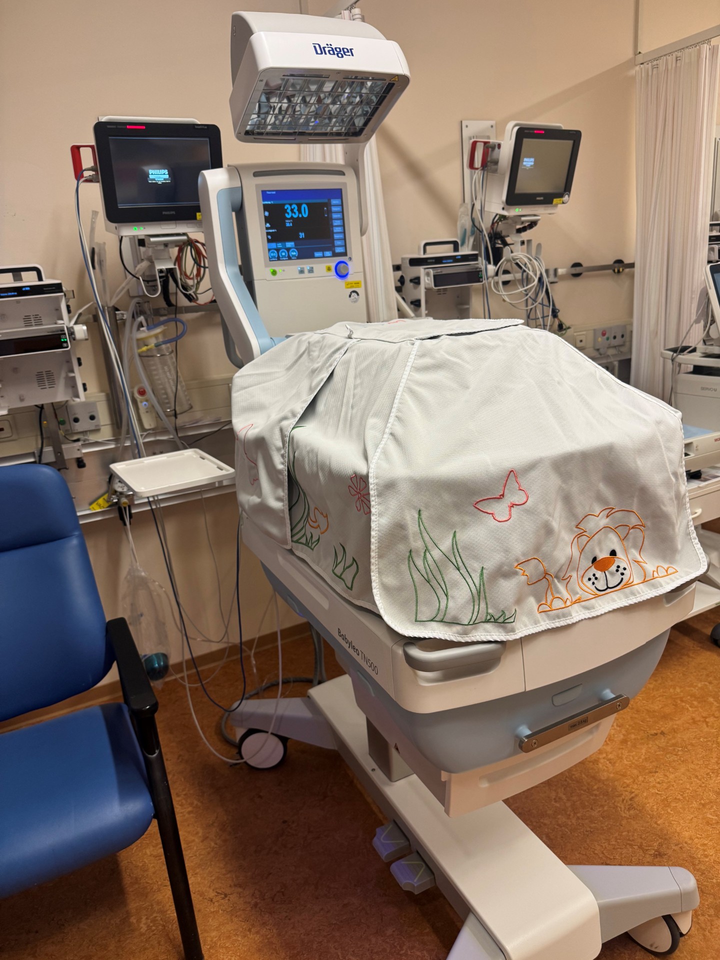 Couveuse voor neonatologie